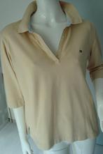 BEIGE POLO TOMMY HILFIGER MT XL, Kleding | Dames, T-shirts, Verzenden, Beige, Maat 46/48 (XL) of groter, Zo goed als nieuw