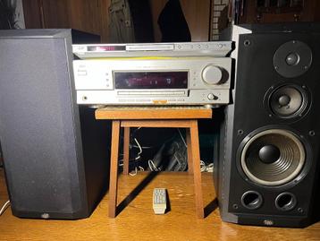 JVC A/V Receiver RX-5042 + BNS Bronx 3 speakers 150W beschikbaar voor biedingen