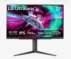 LG UltraGear 4k 144hz 27inch, Computers en Software, Gaming, IPS, Verzenden, 101 t/m 150 Hz