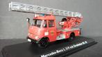 Mercedes Benz L319 Brandweer Ladderwagen 1:43 Schuco Pol, Hobby en Vrije tijd, Modelauto's | 1:43, Verzenden, Zo goed als nieuw