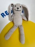 3957 Funnies konijn groen grijs gestreept, Kinderen en Baby's, Speelgoed | Knuffels en Pluche, Ophalen of Verzenden, Zo goed als nieuw