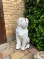 Betonnen Sint Bernard tuinbeeld, Tuin en Terras, Tuinbeelden, Ophalen, Gebruikt, Beton, Dierenbeeld