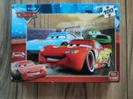 Cars puzzel Bliksem, King, Chick Hicks, Ophalen, Meer dan 50 stukjes, Gebruikt