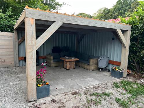 Douglas overkapping 4x4, Tuin en Terras, Overkappingen, Ophalen of Verzenden