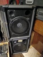 Setje bell 100watt rms model es110 podium luidsprekers, Ophalen of Verzenden, Zo goed als nieuw