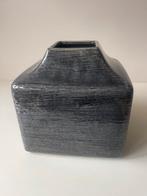 Mica Antracietgrijze Bloempot - 20x20 cm, Huis en Inrichting, Ophalen, Zwart, Aardewerk of Porselein, Zo goed als nieuw