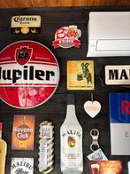 Diverse drank reclame mancave kroeg bordjes, Ophalen, Zo goed als nieuw, Reclamebord, Plaat of Schild, Overige merken
