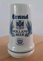 Brand bierpul, porseleinen handmade bierpul., Nieuw, Pul(len), Ophalen of Verzenden, Brand