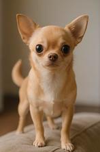 Honingkleur Chihuahua met glanzende, zachte vacht, Dieren en Toebehoren, CDV (hondenziekte), Teef, Eén hond, Chihuahua
