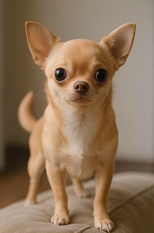 Honingkleur Chihuahua met glanzende, zachte vacht, Dieren en Toebehoren, Honden | Chihuahua's en Gezelschapshonden, Teef, Chihuahua