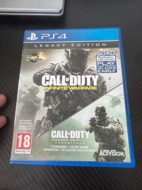 Call of Duty : Infinite Warfare - Legacy Edition, Spelcomputers en Games, Games | Sony PlayStation 4, Zo goed als nieuw, Avontuur en Actie