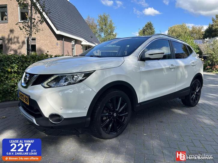 Nissan Qashqai 1.2 Tekna, Auto's, Nissan, Bedrijf, Te koop, Qashqai, 360° camera, ABS, Achteruitrijcamera, Airbags, Airconditioning