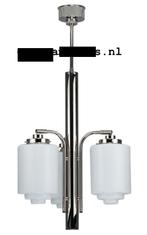 Gispen lamp Jugendstil lamp retro tiffany lamp art-deco lamp, Nieuw, Ophalen of Verzenden, Glas, 75 cm of meer
