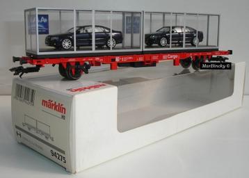 Märklin 94275 DB Cargo IAA met 2x Audi A8 Containerwagen ! beschikbaar voor biedingen