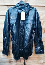 ZARA leerlook jas mt. M, Maat 38/40 (M), Verzenden, Nieuw, Jasje