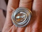 **SALE** unieke ring ongeveer maat 17 (0.50 eurocent), Ophalen of Verzenden, Zo goed als nieuw, Overige kleuren, Overige materialen