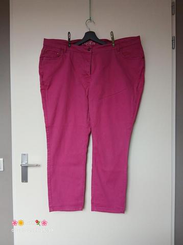 stretch jeans knalroze 5-pocket studio untold up maat 54 beschikbaar voor biedingen