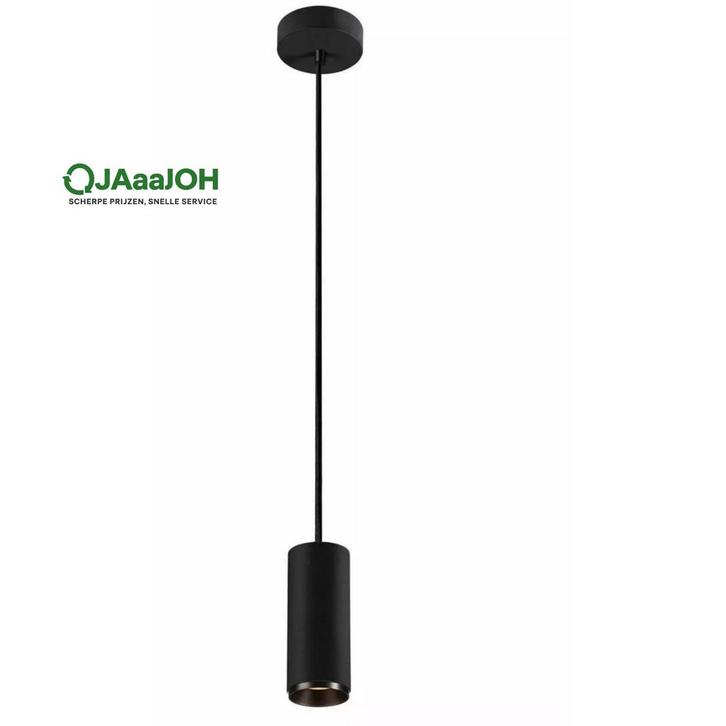 NIEUWE Hanglamp Luminus zwart, Huis en Inrichting, Lampen | Hanglampen, Nieuw, 50 tot 75 cm, Metaal, Ophalen of Verzenden