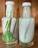 Glazen vaasjes, Huis en Inrichting, Woonaccessoires | Vazen, Ophalen, Gebruikt, Overige kleuren, Glas