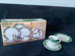 Koffieset – 6 kopjes, 6 dessertborden, 6 onderzetters, Ophalen of Verzenden, Zo goed als nieuw, Overige stijlen, Kop(pen) en/of Schotel(s)