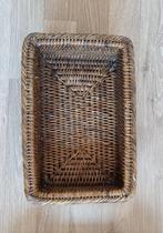 Birma rieten mandje, Huis en Inrichting, Woonaccessoires | Schalen en Manden, Ophalen of Verzenden, Rechthoekig, Riet