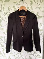 Zwart colbert blazer jasje Attentif small 36, Zwart, Ophalen of Verzenden, Zo goed als nieuw, Jasje