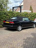 Saab 9-3 2.0 T Cabrio AUT 2000 Zwart, 74 €/maand, Beige, 4 cilinders, Cabriolet
