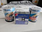 200 Philips DVD+R + 380 stuks slim cd case + 39 dvd hoezen, Nieuw, Cd, Ophalen of Verzenden