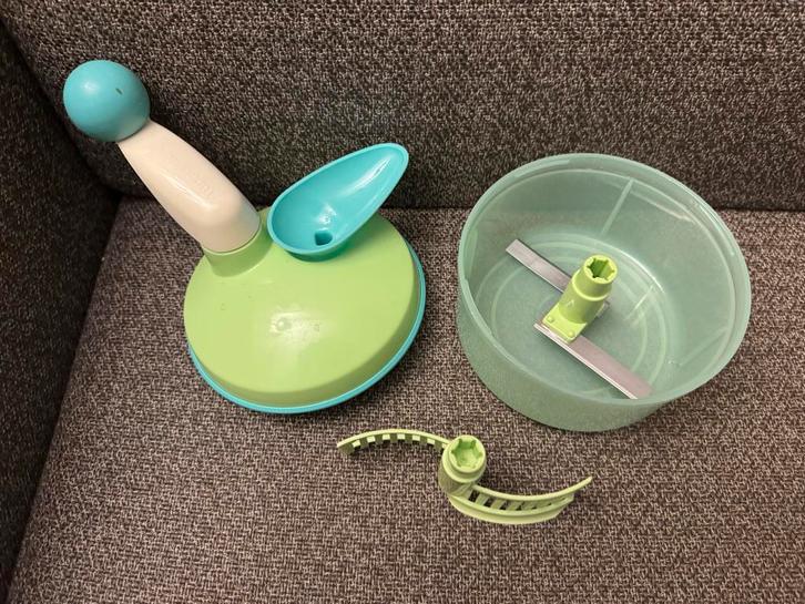 Tupperware Quickchef - Handige Keukenmachine, Witgoed en Apparatuur, Keukenmixers, Gebruikt, Minder dan 1 liter, 1 snelheid, Vaatwasserbestendig