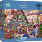 Gibsons - Visit Santa - 1000 stukjes, Hobby en Vrije tijd, Denksport en Puzzels, Ophalen of Verzenden, 500 t/m 1500 stukjes, Nieuw