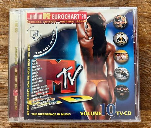 CD Braun MTV Eurochart '98 vol 10, Cd's en Dvd's, Cd's | Verzamelalbums, Zo goed als nieuw, Pop, Boxset, Ophalen of Verzenden