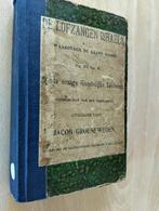 Nr. 1174 Jacob Groenewegen, de Lofzangen Israels, Antiek en Kunst, Ophalen of Verzenden, Groenewegen, Jacob