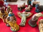 Antieke kerststal, Antiek en Kunst, Antiek | Religie, Verzenden