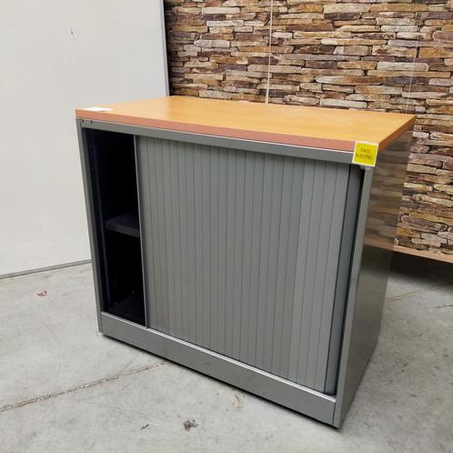 Ahrend roldeurkast beuken blad - 75x80x45 cm, Huis en Inrichting, Kasten | Roldeurkasten en Archiefkasten, Gebruikt