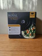 Nieuwe hoge gietijzeren braadpan 3.3 liter 22 cm Royal van K, Gietijzer, Nieuw, Ophalen of Verzenden, Keramische plaat
