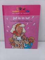 Juf is in luf Maan roos vis AVI Start, Ophalen of Verzenden, Zo goed als nieuw, Anneke Scholtens, Fictie algemeen