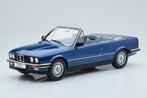 BMW 325i (E30) Cabriolet blauw mcg 1:18, Hobby en Vrije tijd, Modelauto's | 1:18, Ophalen, Nieuw, Auto, Overige merken