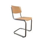 Gispen sledestoelen Ahrend buisframe eetkamerstoelen, Gebruikt