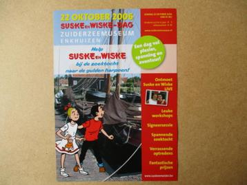 adv10382 suske en wiske dag flyer beschikbaar voor biedingen