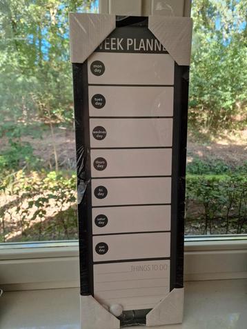 Weekplanner Memobord - Nieuw in Verpakking beschikbaar voor biedingen