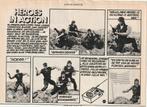 Retro reclame 1976 Heroes in Action soldaten poppen, Verzenden, Overige typen