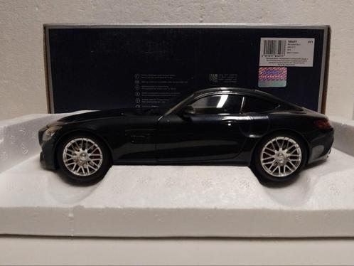 Mercedes Benz GT S AMG black editie Norev 1:18 KRD, Hobby en Vrije tijd, Modelauto's | 1:18, Zo goed als nieuw, Auto, Norev, Ophalen of Verzenden