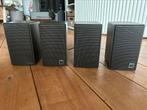 2 zeldzame Grundig Super Hifi Micro Box 320 vintage speakers, Audio, Tv en Foto, Luidsprekers, Overige merken, Front, Rear of Stereo speakers
