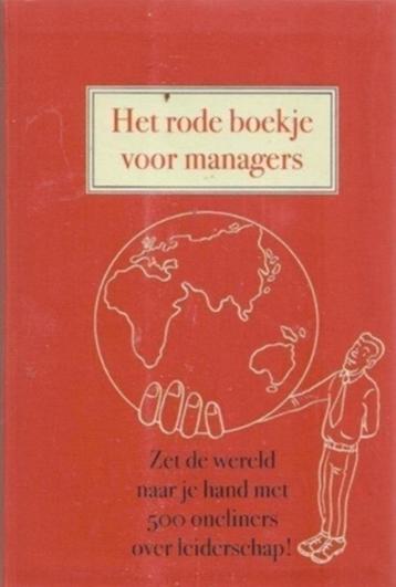 Het rode boekje voor managers beschikbaar voor biedingen