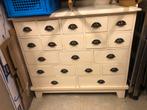 Retro vintage commode / witte ladekast - oude apothekerskast, Kinderen en Baby's, Gebruikt, Commode, Ophalen