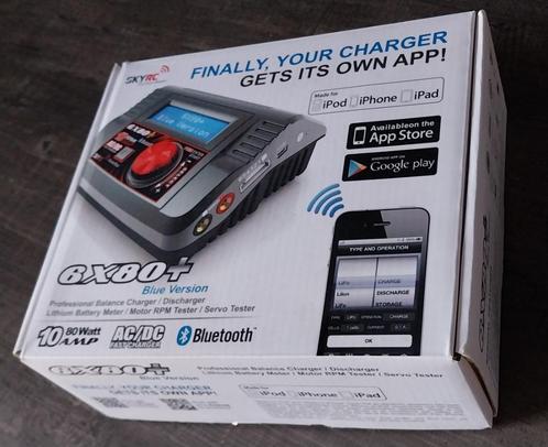 SkyRC 6 x 80 ac / dc snellader bluetooth met app Nieuw LiPo, Computers en Software, Accu's en Batterijen, Nieuw, Ophalen of Verzenden