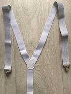 Bretels / broekophouder grijs / zilver kleurig, Ophalen of Verzenden, Zo goed als nieuw, Overige kleuren, Losse buckle of gesp