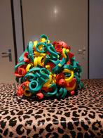 Handgemaakte Carnaval Foam Hoed – Groen/Rood/Geel – Uniek!, Ophalen, Gedragen, Carnaval, Accessoires