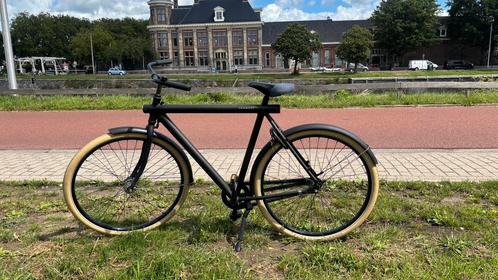 Van Moof herenfiets zwart (vanmoof), Fietsen en Brommers, Fietsen | Heren | Herenfietsen, Gebruikt, Overige merken, Ophalen