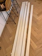 Witte MDF plinten, Doe-het-zelf en Verbouw, Plinten en Afwerking, Ophalen, Nieuw, Mdf, 200 tot 250 cm